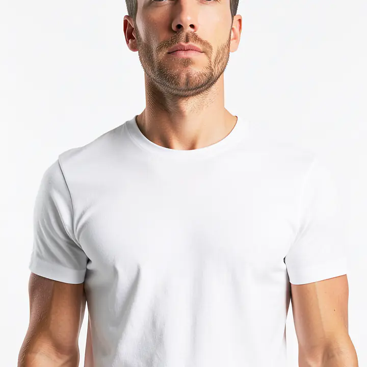 3 4 Sleeve T Shirt - Color: White, Size: XS