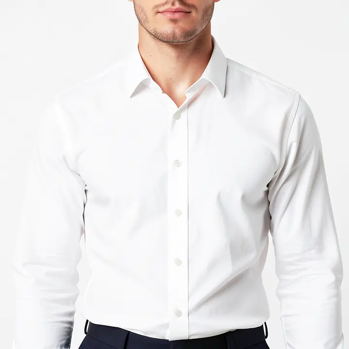 Dotted Shirt - Color: White, Size: XS