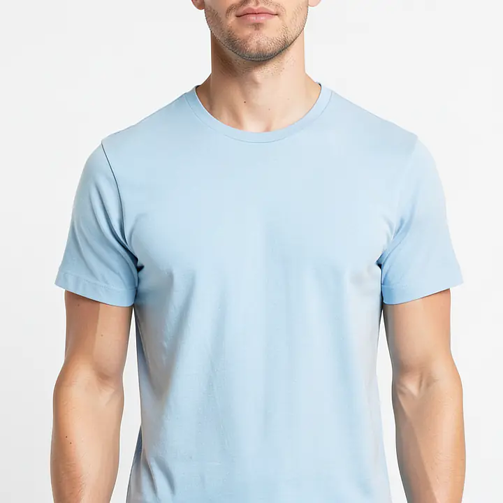 Polo T Shirt - Color: Light Blue, Size: XS