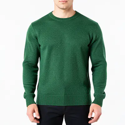 Zipped High Neck Sweater primary image
