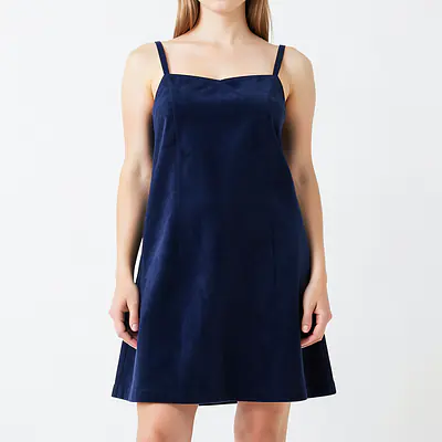 A Line Suede Skirt primary image