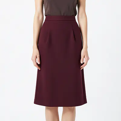 Flared Midi Skirt primary image