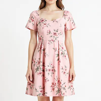 Printed Dress primary image