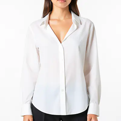 V Neck Wide Shirt primary image