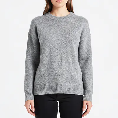 Asymmetric Sweater With Wide Sleeves primary image
