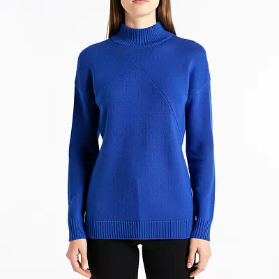 Asymmetric Sweater With Wide Sleeves primary image