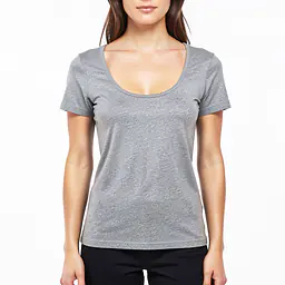 Scrappy Crop Top With Tie - Color: Grey, Size: XS