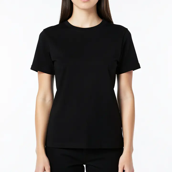 Crop Top - Color: Black, Size: XS