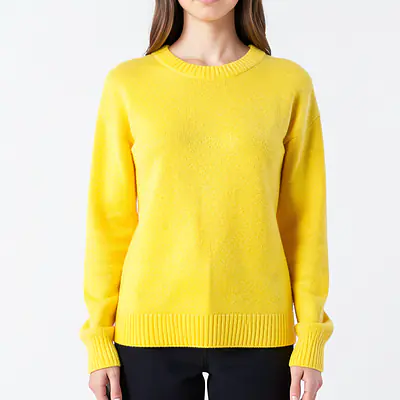 Cropped Fitted Sweater primary image
