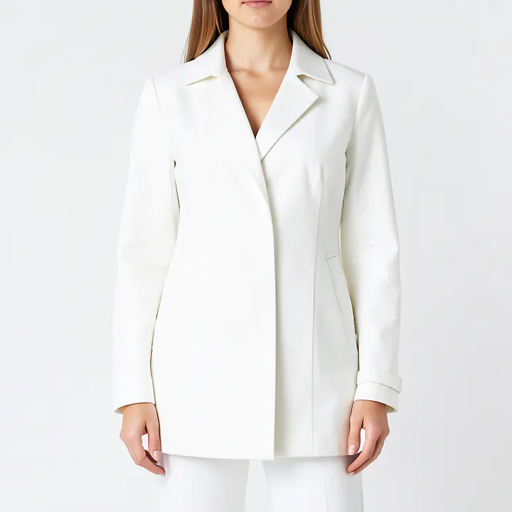 Down Jacket - Color: White, Size: XS