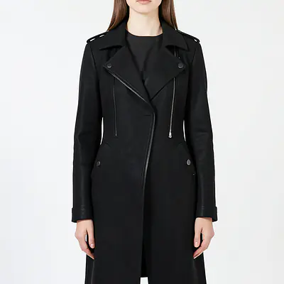 Leather Biker Jacket primary image