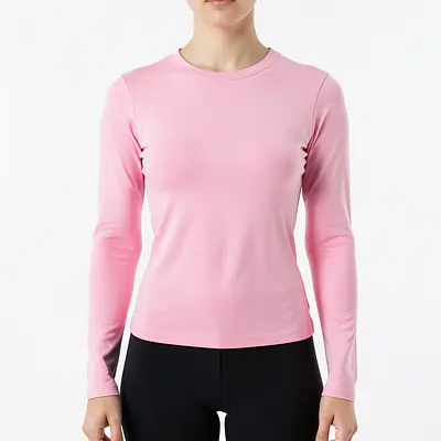 Long Sleeves Yoga Crop Top primary image