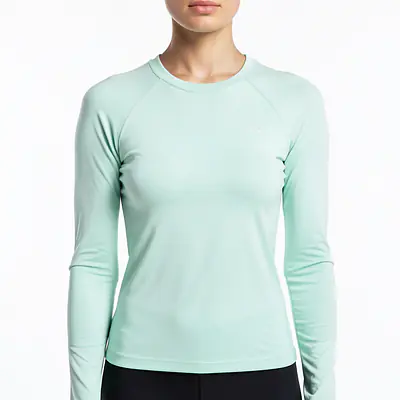 Long Sleeves Yoga Crop Top primary image